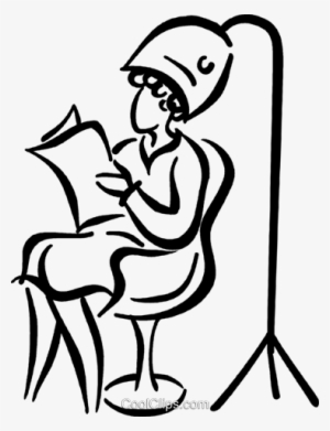 Woman At The Beauty Salon Royalty Free Vector Clip - Vetor Salão De Beleza Png