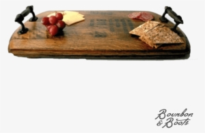 Bourbon Barrel Top Tray