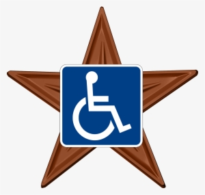 Disability Barnstar Hires - Handicapped Sign