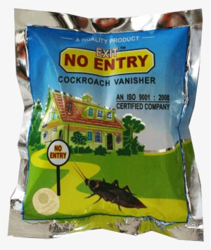 No Entry Cockroach Vanishing Paste Is A Very Innovative - Exit No Entry Cockroach Vanisher