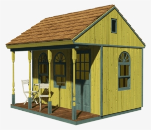 Victorian Shed Plans - Single Room Cottage Plans