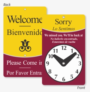 Zoom - Buy - Sorry We Missed You Sign In Spanish