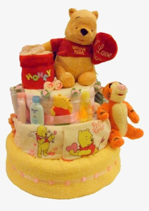 Disney Pooh And Tigger - Happy Birthday Nonu Cake