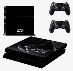 Ps4 Skin Star Wars Darth Vader Head Ps4 - Venom Decal On Ps4 Pro