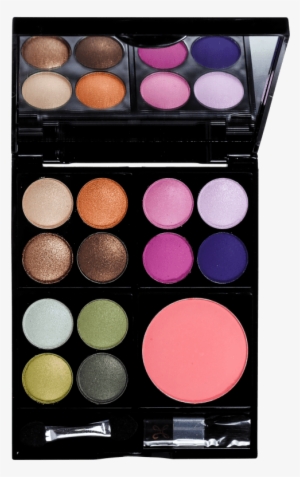 Estojo De Maquiagem Com Sombras E Blush - Eye Shadow