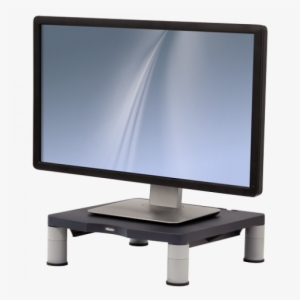 Fellowes Standard Monitor Riser 27kg Capacity - Fellowes Standard Monitor Riser - Graphite