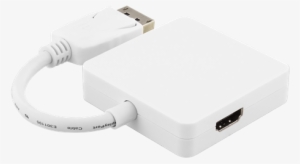 Adapter Deltaco - 0.2 M White