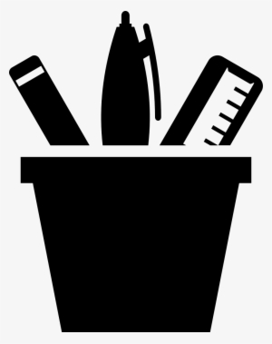 Png File - Stationery Png Black White