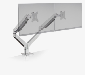 Dual Envoy™ Dual Monitor Arm - Innovative Envoy-2 Height Adjustable Dual Monitor Arm