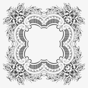 Banner Black And White Library Architecture Vector - Victorian Ornament