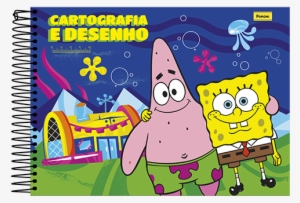 18626 Caderno Cartografia E Desenho 96 Folhas - Cartoon