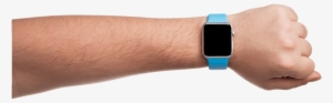 Watch Arm Color Compr - Wrist Watch On Arm Png