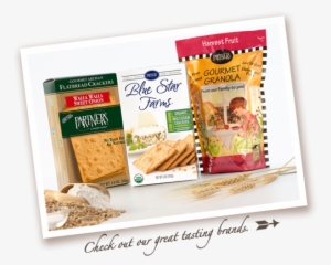 Brands Cracker Pairings - Blue Star Farms Organic Stoned Ground Multigrain Bite-size