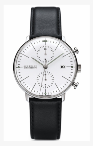 Simple Wrist Watch Png Max Bill Chronoscope Wrist Watch - Junghans Max Bill Chronoscope