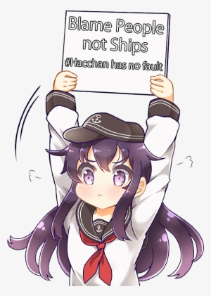 Lady Signboard Hacchan - Please Protect The Lolis