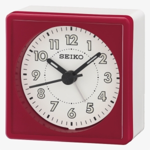 Seiko Qhe083q Analogue Bedside Beep Alarm Clock