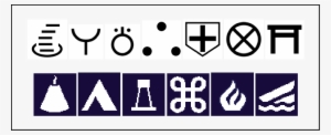 Examples Of Japanese And Finnish (bottom) Map Symbols - Finnish Culture Icon