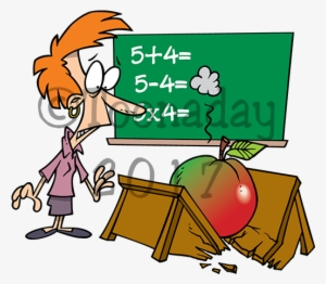 Math Teacher Cartoon
