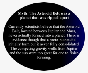 There Is Evidence Though That A Proto-planet Did Initially - Circle