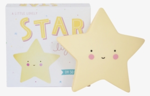 Lámpara Quitamiedo Estrella Amarilla - Little Lovely Company Yövalo