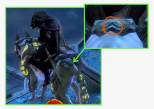 Admiring The Animated Textures, When I Noticed A Small - Guild Wars 2