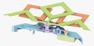 Instead Of The Minute Hand There Is A Small 3d-printed - Plywood