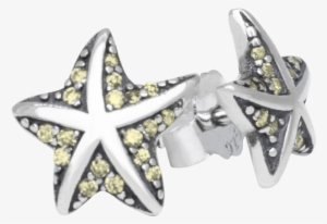 Estrella Marina Amarilla - Earrings