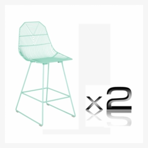 Modern Stool-"arrow" Steel Frame Powder Coated Kitchen - Set Of 2 Replica Tolix Bar Stool Bamboo Seat 76cm Metal