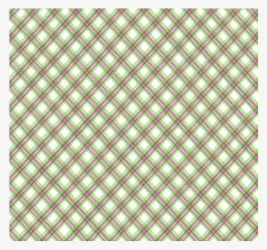 Christmas Plaid Small Printed Vinyl - Black Nylon Fishnet Material