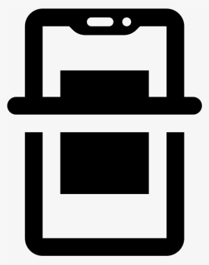 Business Card Scanner Icon - Mobile Payments Icon