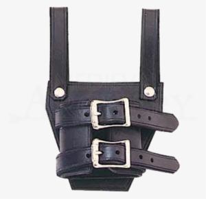 Leather Broadsword Frog - Leather Sword Frog