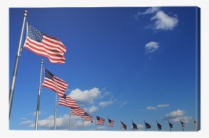 Cuadro En Lienzo Banderas De Estados Unidos • Pixers® - Flag Of The United States
