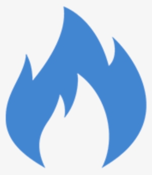Ignite Your Business - Blue Fire Logo Png Transparent