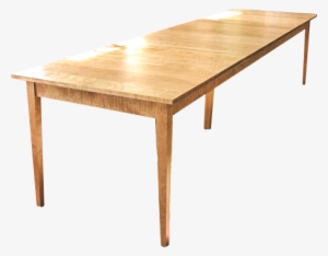 72" Curly Maple Extension Table - Coffee Table