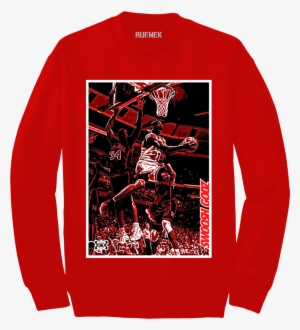 Rufnek Hardware Swoosh Godz Win Like 96 11s Crewneck