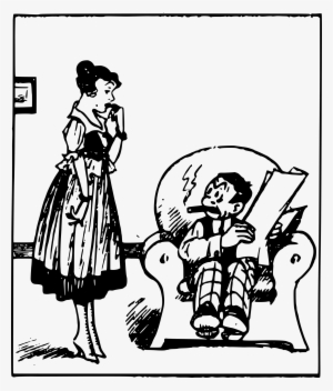 This Free Icons Png Design Of Wife Talks To Husband