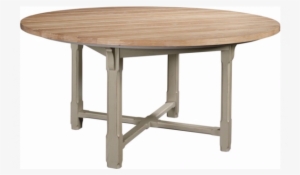 Hickory Chair Campagne 60" Dining Table Top & Piedmont - Table