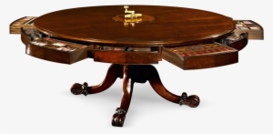 Irish Mahogany Dining And Games Table - Mahogany_games