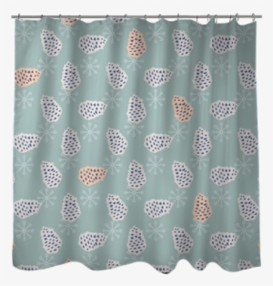 Pinecone Seamless Vector Pattern - Paw