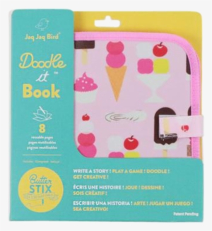 Chalk Book Dolce Ice Cream - Illustration