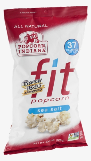 Popcorn, Indiana Fit Popcorn, Sea Salt, 130ml