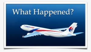 Boeing 777 Malaysia Airlines Flight 370 With 239 People - Malaysian Airlines Plane