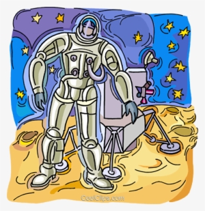 Astronaut, Space Travel Royalty Free Vector Clip Art - Cartoon