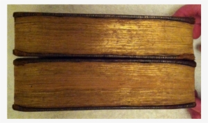 1760 Cambridge Edition King James Bible, Gilt Page - Plywood