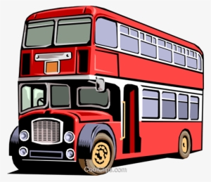 Ônibus De Dois Andares Livre De Direitos Vetores Clip - England Bus Clipart