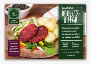 6 X 57 Gram ≈ 340 Gram - Ekko Gourmet Rödbetsbiffar