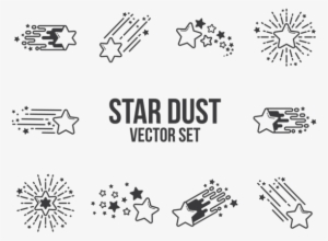 Star Dust Icons Vector - Icon