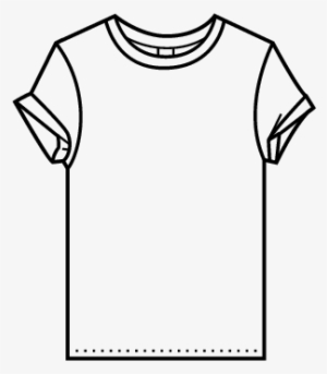 T Shirt Coloring Black And White