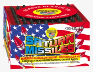 100 Shot Saturn Missile Firework
