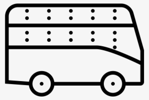 Tour Bus Icon - Double-decker Bus